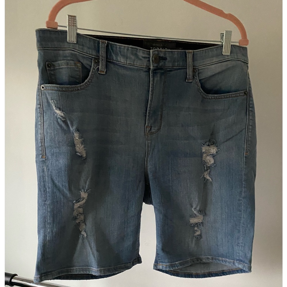 Torrid Blue Jean Shorts for Women
